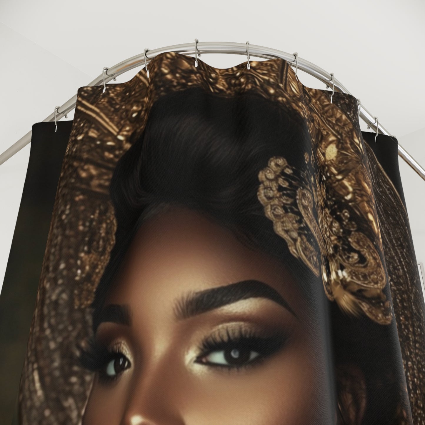 Elegant African Queen Shower Curtain