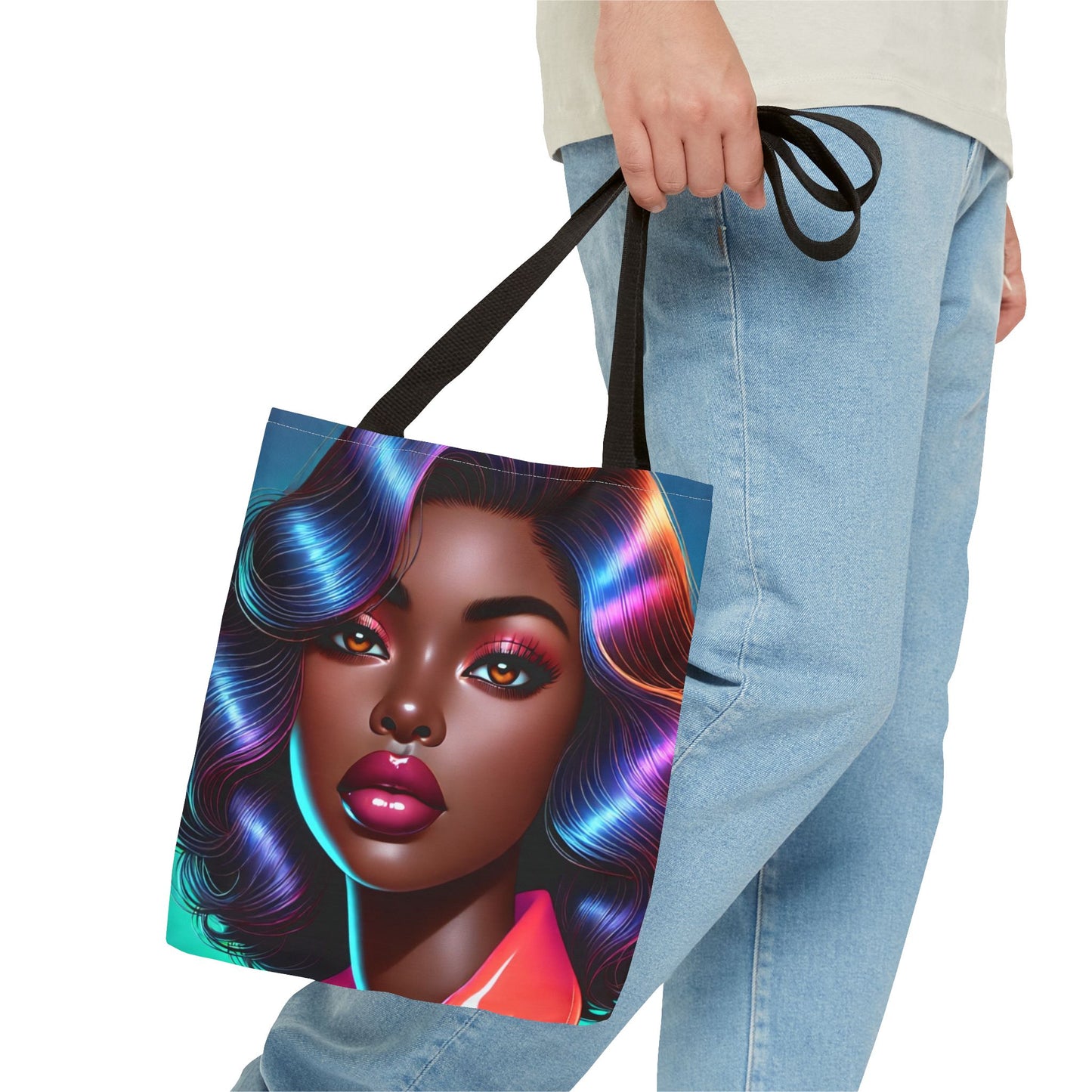 Vivid Queen Tote Bag