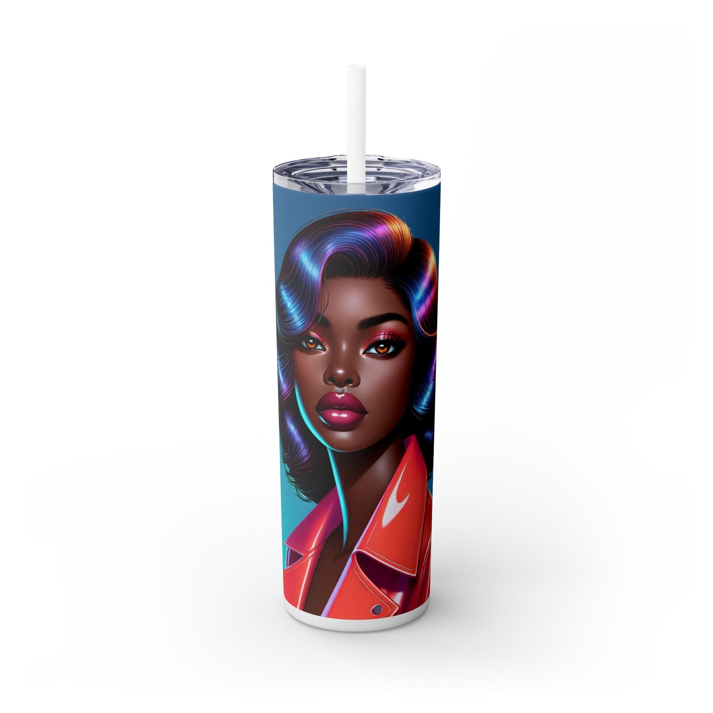 Vivid Queen Skinny Tumbler
