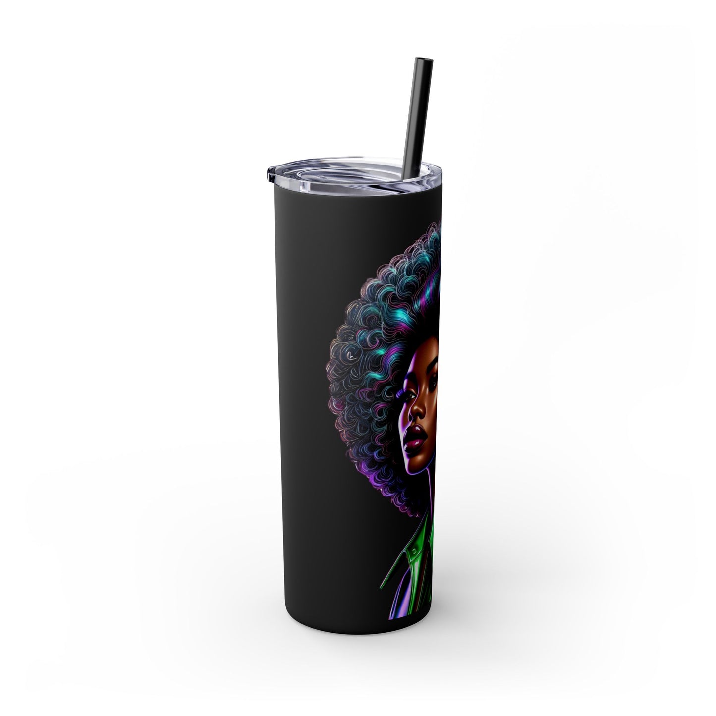 Queen T Skinny Tumbler