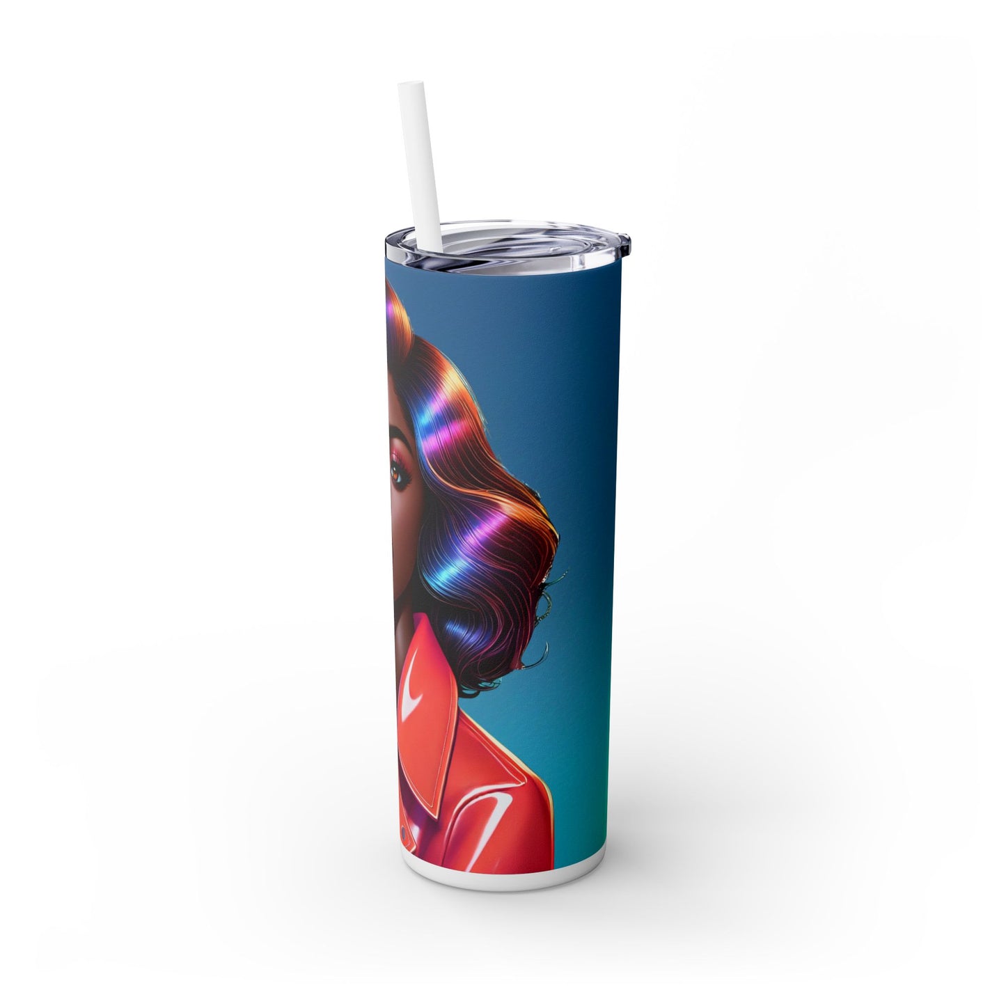 Vivid Queen Skinny Tumbler